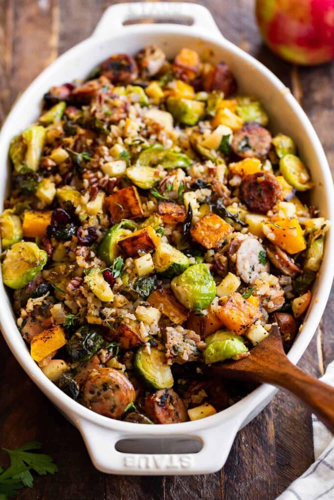 Anti-inflammatory Thanksgiving Recipe Harvest Casserole