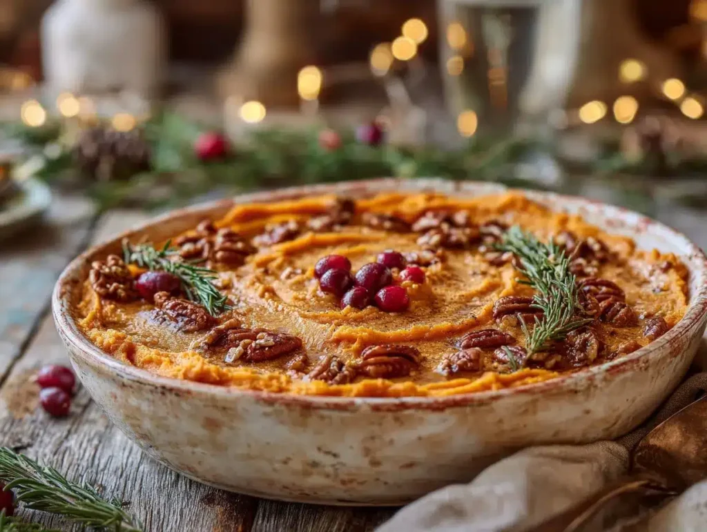 gluten free sweet potato casserole